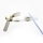 Ecuson rigid Office box, vertical, transparent, cu clip rotativ, 60x98 mm